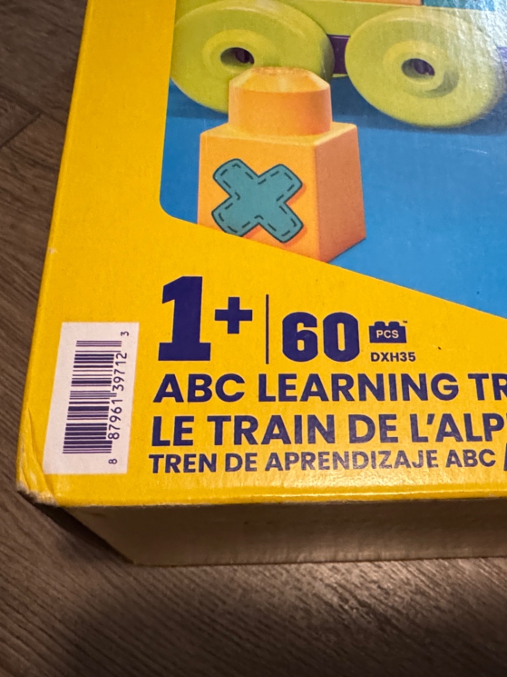 Mega Bloks Alphabet Learning Train Fisher-Price Multicolor NEW SEALED BOX - Picture 3 of 6